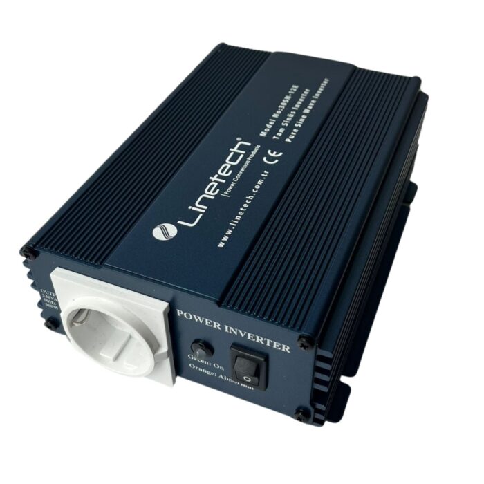 Linetech 12V 300W Tam Sinüs Inverter - Görsel 2
