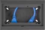 Wall mount enclosure for 65 x 120 mm GX-panels
