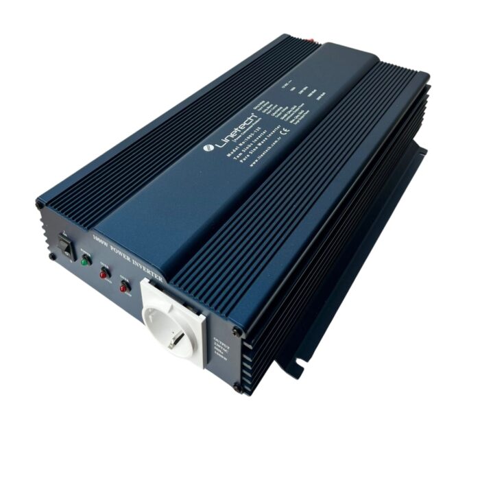 12V 1000W Tam Sinüs Inverter, Linetech - Görsel 3