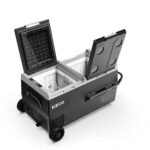 ICECO K75D 12/24Volt 75 Litre Akülü/Kablolu/ Çift Bölmeli Kompresörlü Tekerlekli Outdoor Oto Buzdolabı/Dondurucu (Akü Dahil Değildir) - Görsel 3