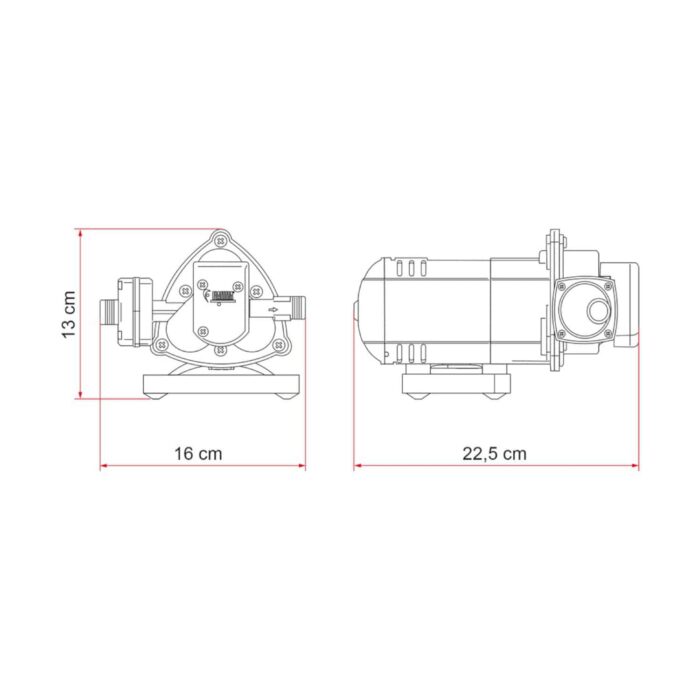 AQUA 8 HİDROFOR 7 LT 12V - Görsel 3