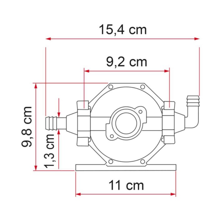 AQUA F HİDROFOR 10 LT 12V - Görsel 3