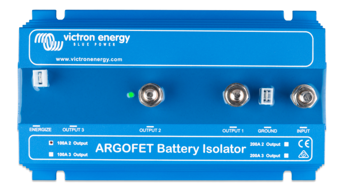 Argofet 100-2 Two batteries 100A - Görsel 4