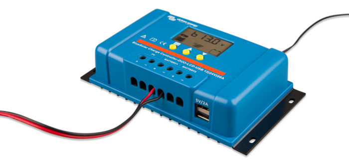 BlueSolar PWM DUO-LCD&USB 12/24V-20A - Görsel 4