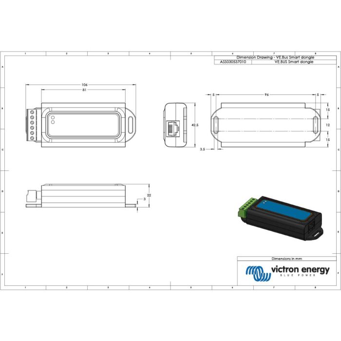 Multiplus,Multiplus-II ve Quattro Bluetooth Aksesuarı, ASS030537010, Victron - Görsel 4