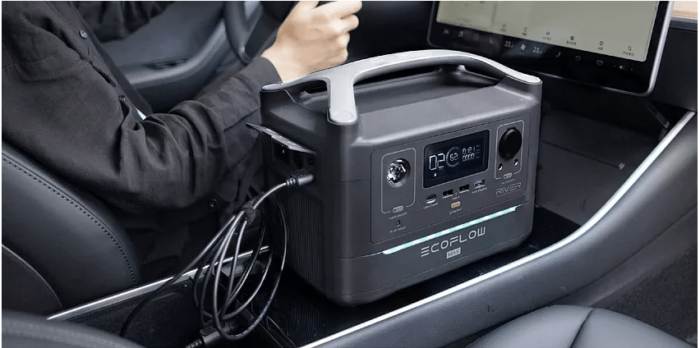 EcoFlow RIVER Max 576Wh Kapasiteli Portatif Güç İstasyonu - Görsel 6