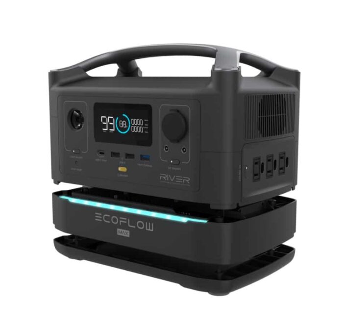 EcoFlow RIVER Max 576Wh Kapasiteli Portatif Güç İstasyonu - Görsel 11