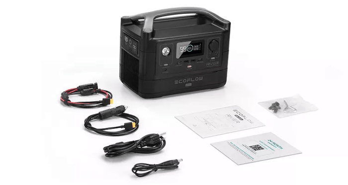 EcoFlow RIVER Max 576Wh Kapasiteli Portatif Güç İstasyonu - Görsel 5