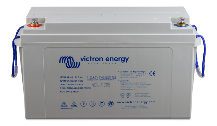 Lead Carbon Battery 12V/106Ah (M8) - Görsel 3