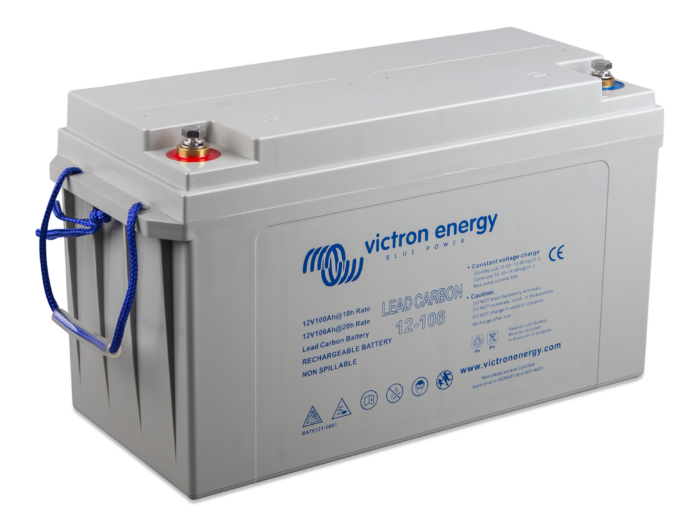 Lead Carbon Battery 12V/106Ah (M8) - Görsel 4