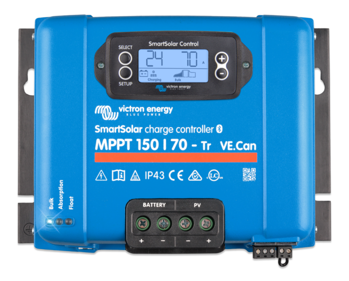 12/24/36/48V 100A MPPT Solar Charger Controller, SCC125110412, Victron - Görsel 3