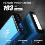 Acopower X230 14.8Volt 13Amper Li-ion Yedek Buzdolabı Aküsü + Powerbank + LED Lamba - Görsel 2