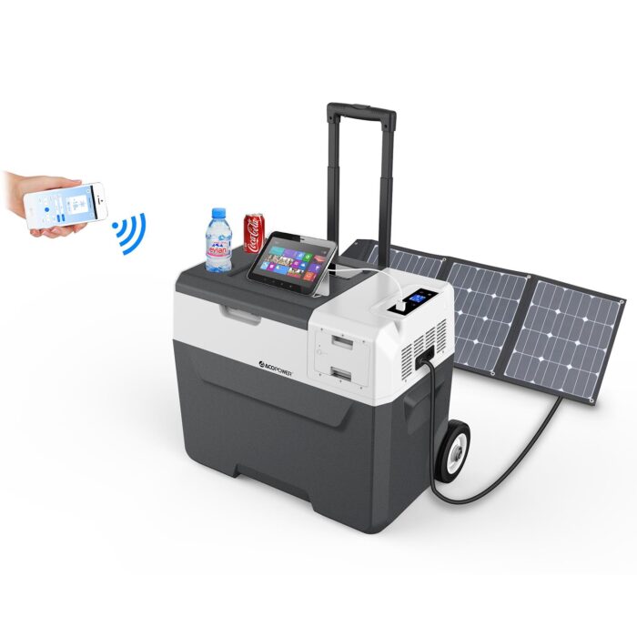 Acopower X30A 12/24/220Volt Akülü/Kablolu 30Litre Kompresörlü Outdoor Oto Buzdolabı - Görsel 7
