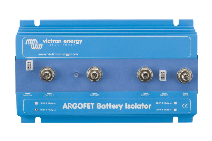 Argofet 100-2 Two batteries 100A - Görsel 2