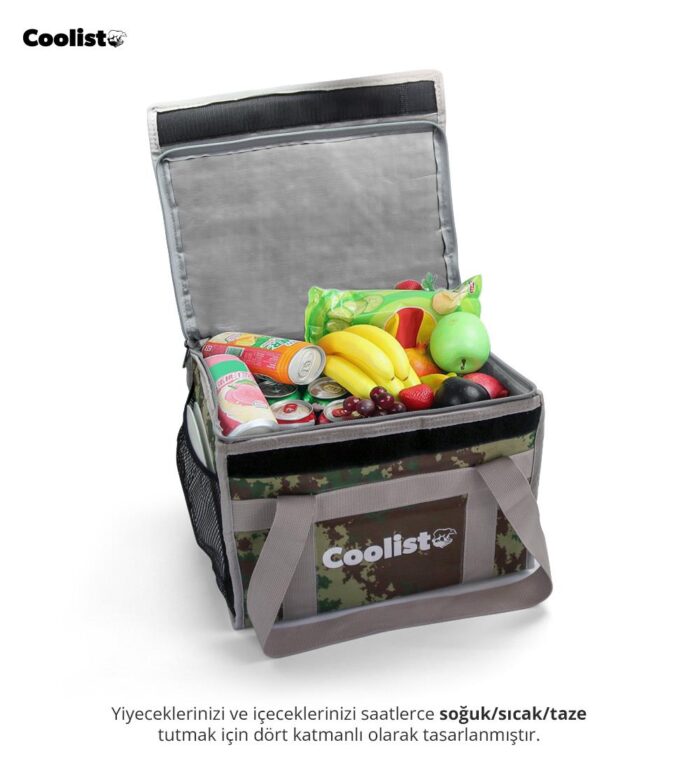Coolist CL26C 26 Litre Katlanabilir Termos Bez Çanta / Buzluk - Görsel 6