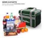 Coolist CL26G 26 Litre Katlanabilir Termos Bez Çanta / Buzluk - Görsel 7
