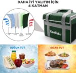 Coolist CL26G 26 Litre Katlanabilir Termos Bez Çanta / Buzluk - Görsel 10