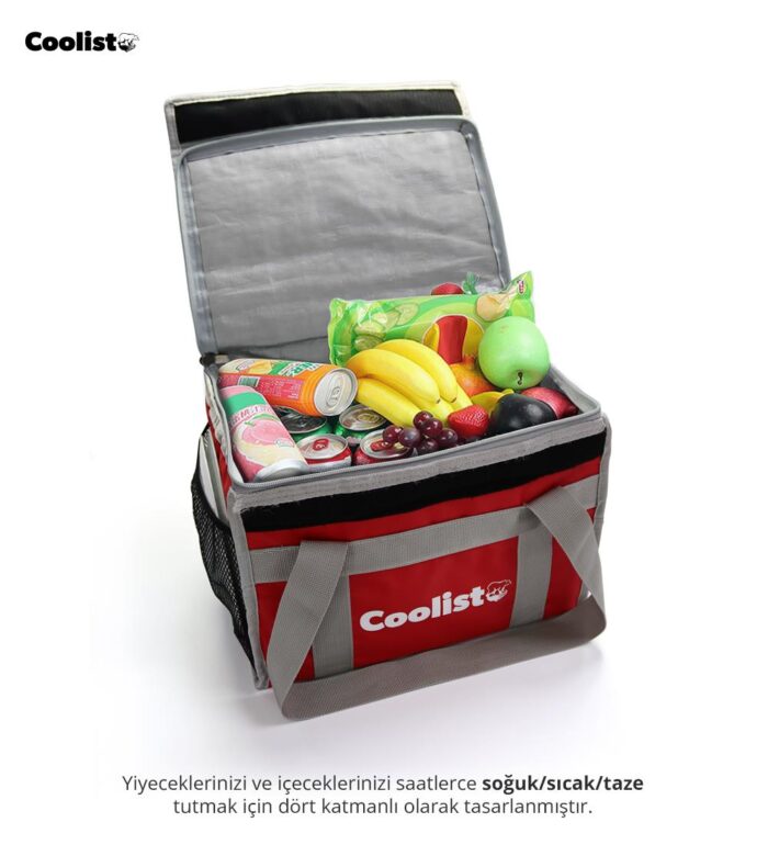 Coolist CL26R 26 Litre Katlanabilir Termos Bez Çanta / Buzluk - Görsel 6