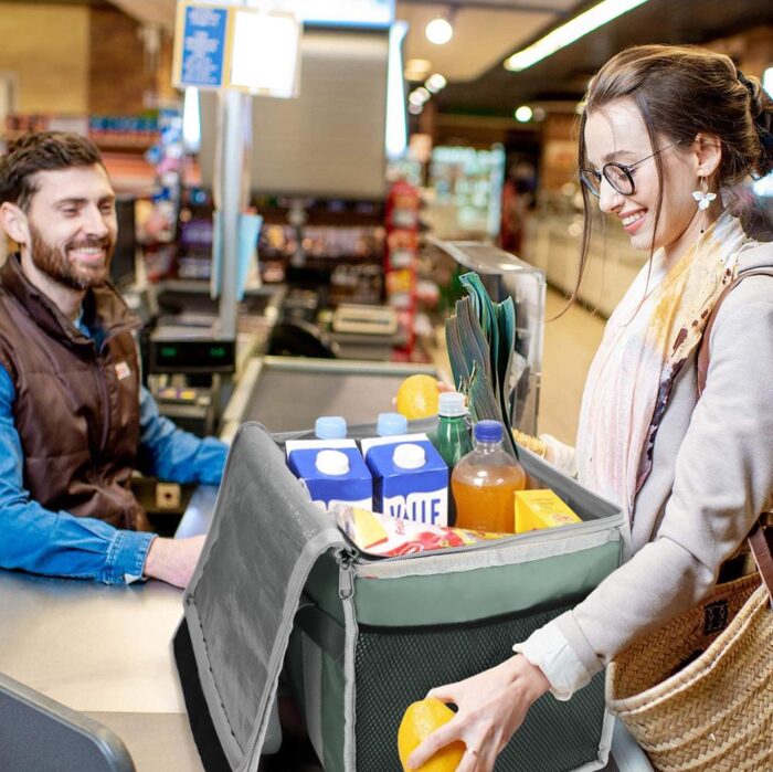 Coolist CL36LG 36 Litre Katlanabilir Termos Bez Çanta / Buzluk - Görsel 9