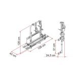 Fiamma 200 DJ Ducato > 2006 Bisiklet Taşıycısı - Görsel 2