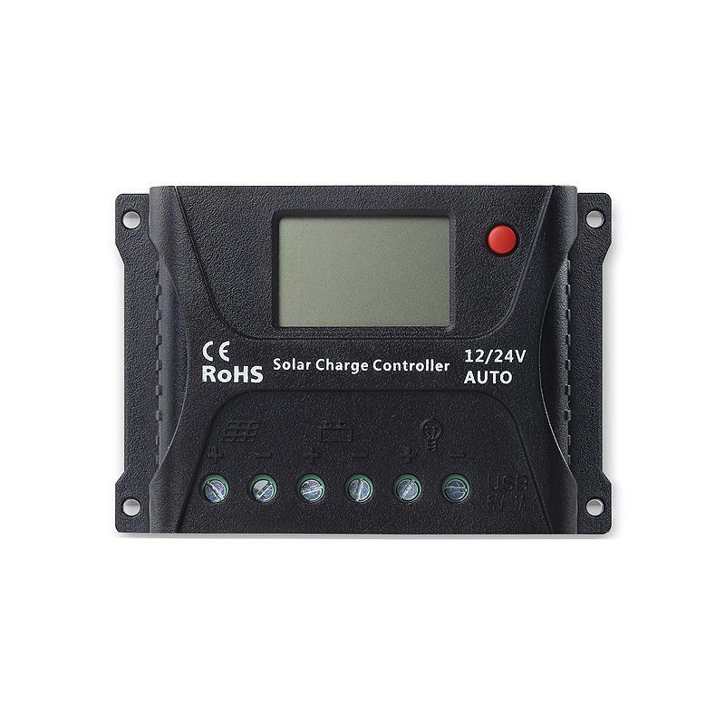 hp241002-5 HP2430 12/24V 20A PWM Solar Charge Controller - Görsel 1