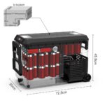 ICECO JP40PRO 12/24Volt 37 Litre Tekerlekli Outdoor Kompresörlü Oto Buzdolabı/Dondurucu - Görsel 6
