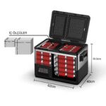 ICECO TCD45 12/24Volt 45 Litre Çift Bölmeli Outdoor Kompresörlü Oto Buzdolabı/Dondurucu - Görsel 5