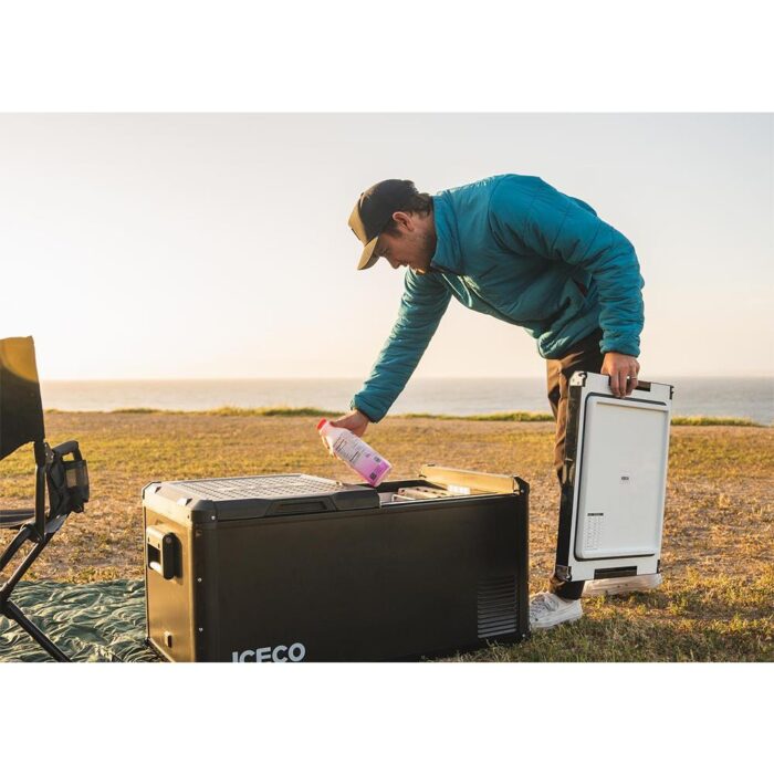 ICECO VL75PROD 12/24Volt 220Volt 75 Litre Çift Bölmeli Outdoor Kompresörlü Oto Buzdolabı/Dondurucu - Görsel 8