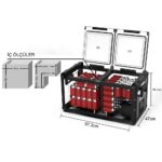 ICECO VL90PROD 12/24Volt 220Volt 90 Litre Çift Bölmeli Outdoor Kompresörlü Oto Buzdolabı/Dondurucu - Görsel 5
