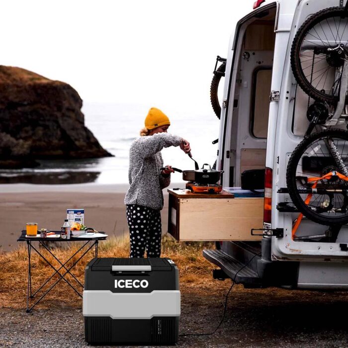 ICECO YCD60S 12/24Volt 56 Litre Outdoor Kompresörlü Oto Buzdolabı - Görsel 4
