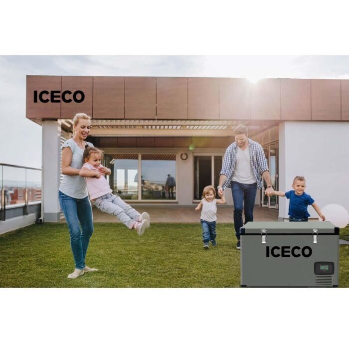 ICECO YCD99 12/24Volt 220Volt 99 Litre Tek Bölmeli Outdoor Kompresörlü Oto Buzdolabı/Dondurucu - Görsel 2