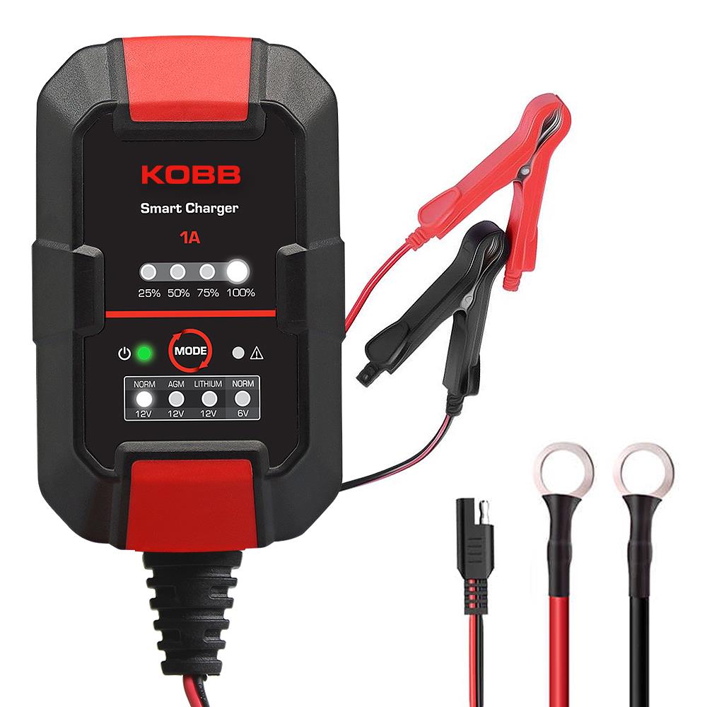 kobb-kbs1000-6v-12v-30ah-akilli-aku-sarj-ve-aku-bakim-cihazi-13074 KOBB KBS1000 6V/12V 30Ah Akıllı Akü Şarj ve Akü Bakım Cihazı - Görsel 1