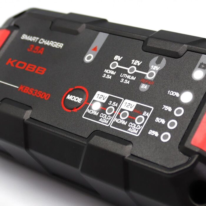 KOBB KBS3500 6V/12V 60Ah Akıllı Akü Şarj ve Akü Bakım Cihazı - Görsel 6
