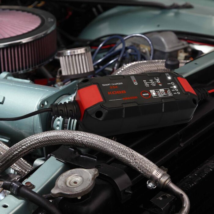 KOBB KBS3500 6V/12V 60Ah Akıllı Akü Şarj ve Akü Bakım Cihazı - Görsel 10