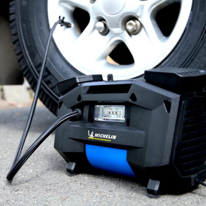 Michelin MC12316 220Volt 360Watt 100 PSI Dijital Basınç Göstergeli Sessiz Hava Pompası - Görsel 4