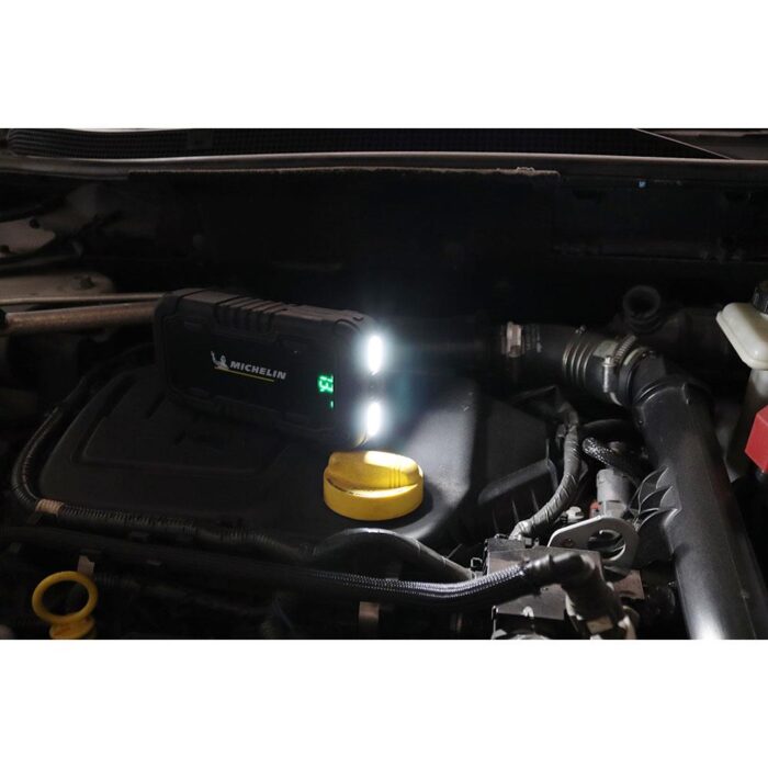 Michelin MJS120 12Volt 1500Amp Lityum Polimer Akü Takviye + Powerbank + Led Lamba - Görsel 3