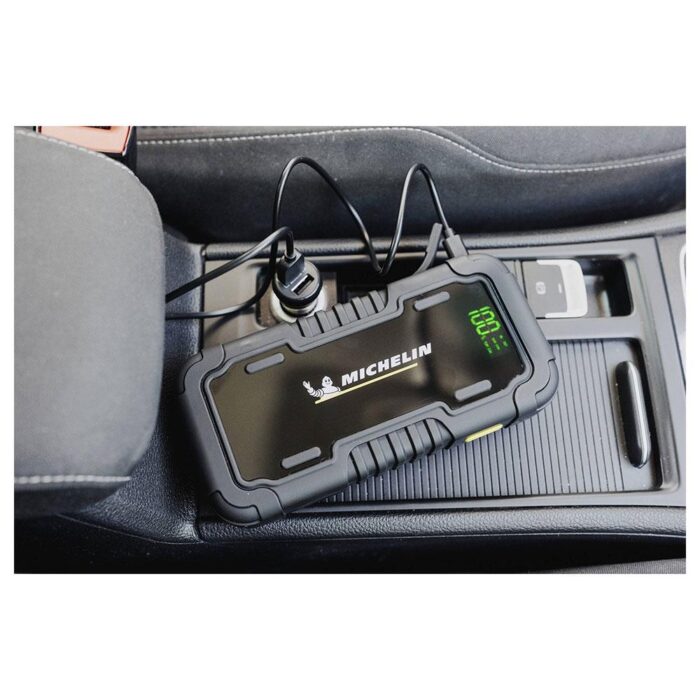 Michelin MJS160 12Volt 2000Amp Lityum Polimer Akü Takviye + Powerbank + Led Lamba - Görsel 7