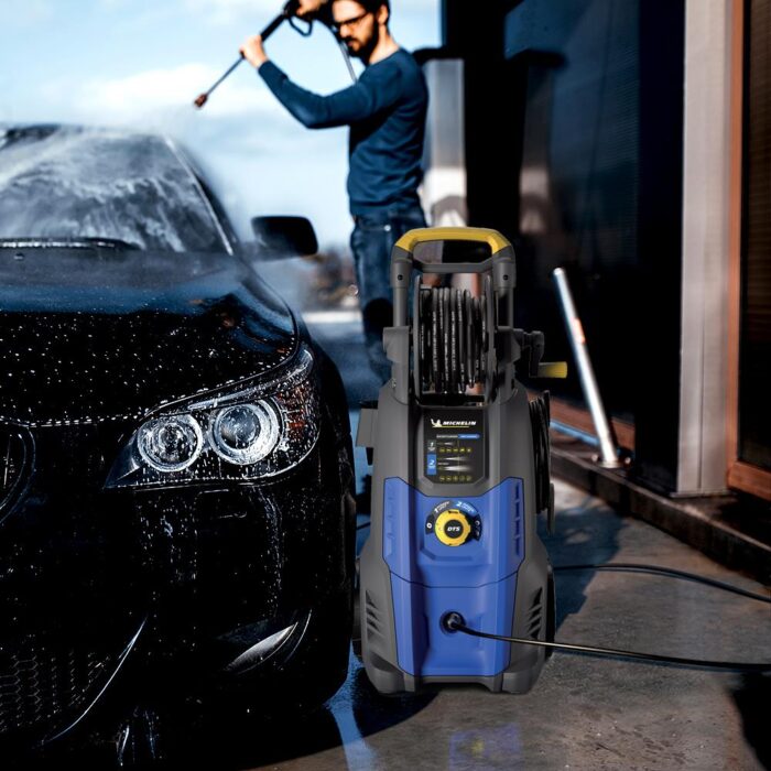 Michelin MPX27DTS 2700Watt 160Bar Çift Hızlı / Çift Başlıklı Profesyonel Basınçlı Yıkama - Görsel 5