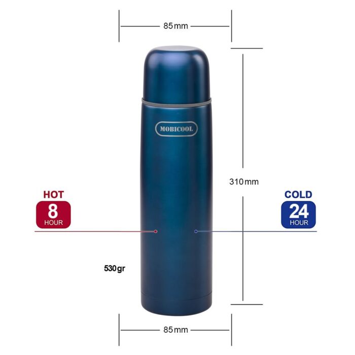 Mobicool MDM100 1 Litre Vakumlu Çift Yalıtımlı Paslanmaz Çelik Termos - Görsel 4