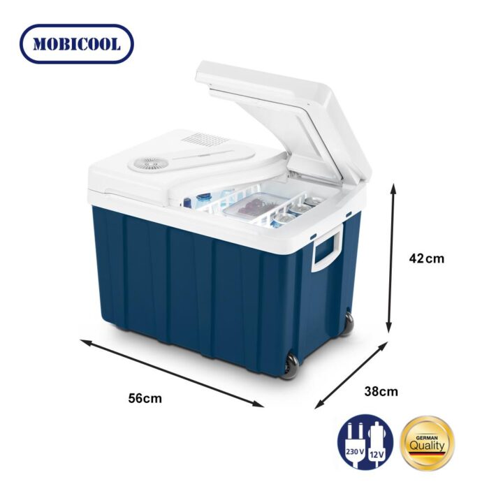 Mobicool MQ40W 12/220Volt AC/DC 39 Litre Oto Buzdolabı - Görsel 2