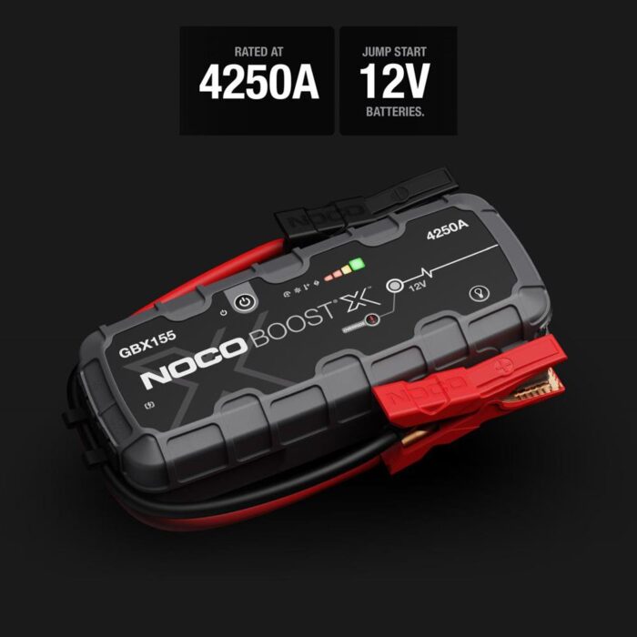 NOCO GBX155 12V 4250Amp Ultrasafe Lityum Akü Takviye + Powerbank + Led Lamba - Görsel 2