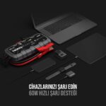 NOCO GBX155 12V 4250Amp Ultrasafe Lityum Akü Takviye + Powerbank + Led Lamba - Görsel 4