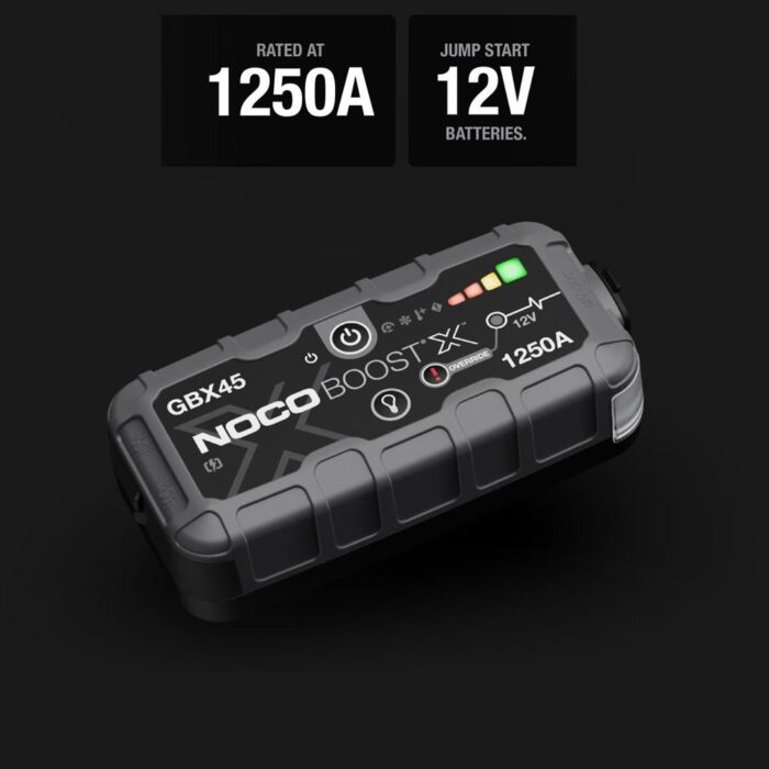NOCO GBX45 12V 1250Amp Ultrasafe Lityum Akü Takviye + Powerbank + Led Lamba - Görsel 2