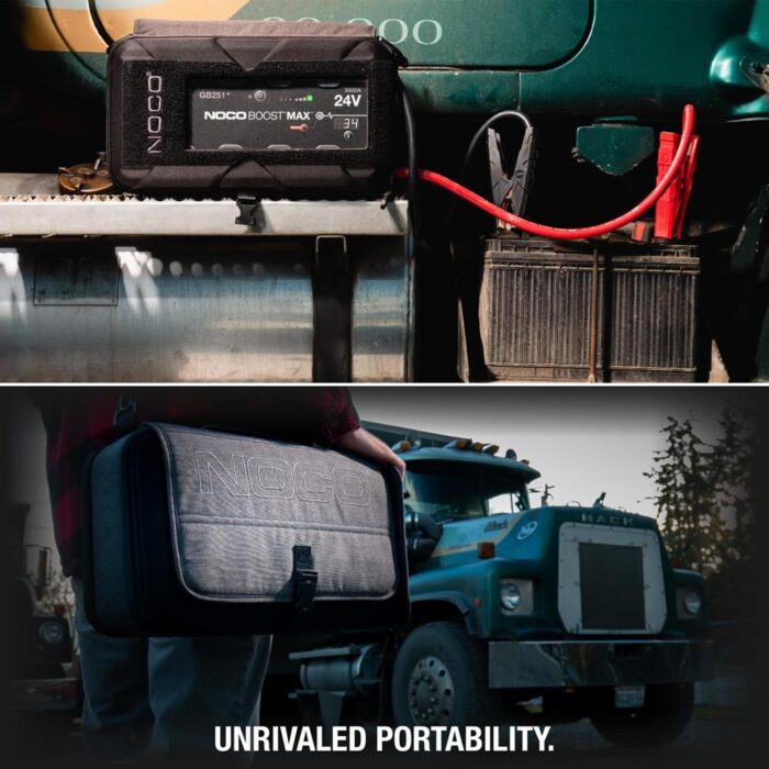 NOCO Genius GB251 24V 3000Amp Ultrasafe Lityum Akü Takviye + Powerbank + Led Lamba - Görsel 6