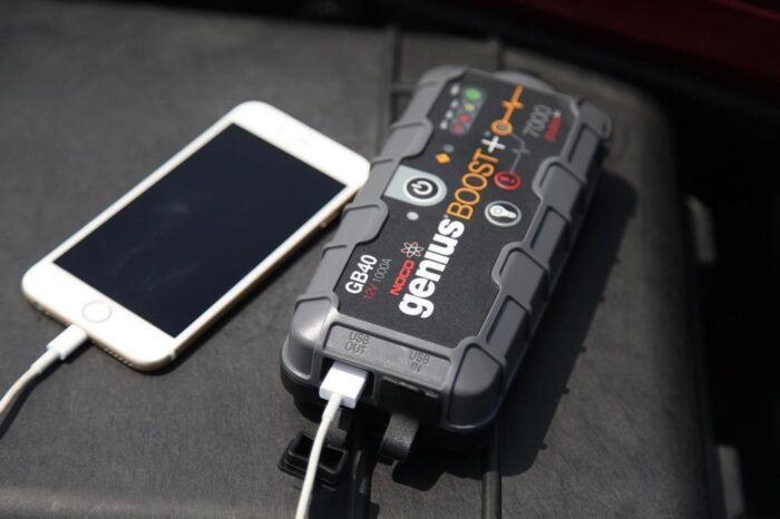 NOCO Genius GB40 12V 1000Amp Ultrasafe Lityum Akü Takviye + Powerbank + Led Lamba - Görsel 6
