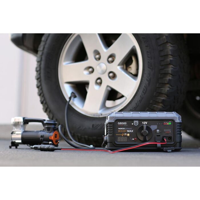 NOCO Genius GB500 12V/24V 6250Amp Ultrasafe Lityum Akü Takviye + Powerbank + Led Lamba - Görsel 6