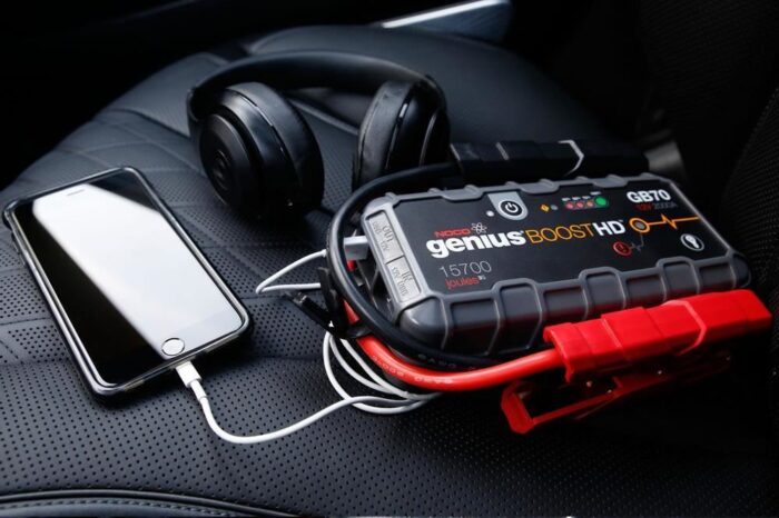 NOCO Genius GB70 12V 2000Amp Ultrasafe Lityum Akü Takviye + Powerbank + Led Lamba - Görsel 6