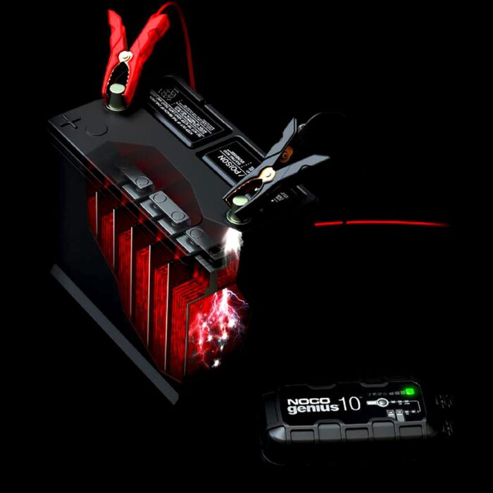 NOCO GENIUS10 6V/12V 230A Akıllı Akü Şarj ve Akü Bakım/Desülfatör/Power Supply - Görsel 3