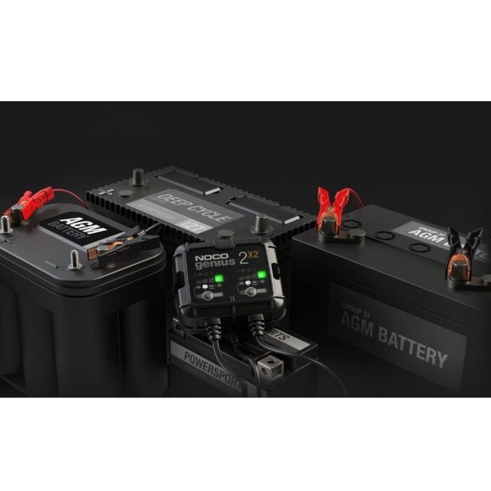 NOCO GENIUS2X2 6V/12V 40A Çoklu/2’Li Akıllı Akü Şarj ve Akü Bakım/Desülfatör - Görsel 4