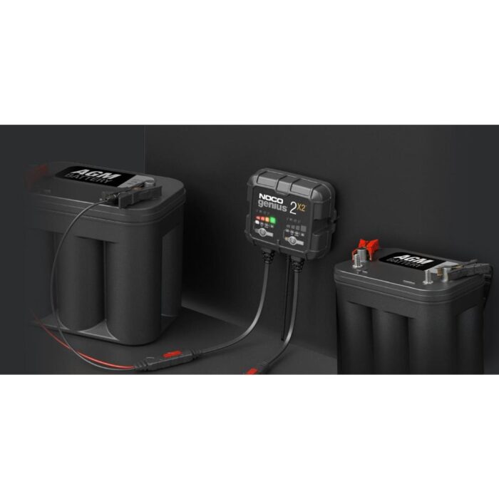 NOCO GENIUS2X2 6V/12V 40A Çoklu/2’Li Akıllı Akü Şarj ve Akü Bakım/Desülfatör - Görsel 5